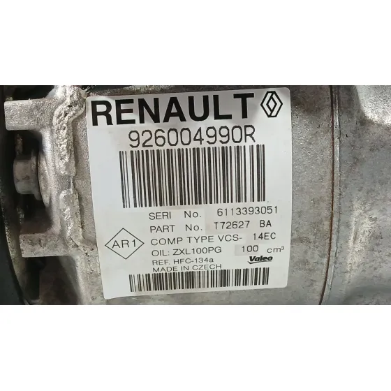 Compresor Aire Acondicionado para Renault Clio Iv (Bh_)