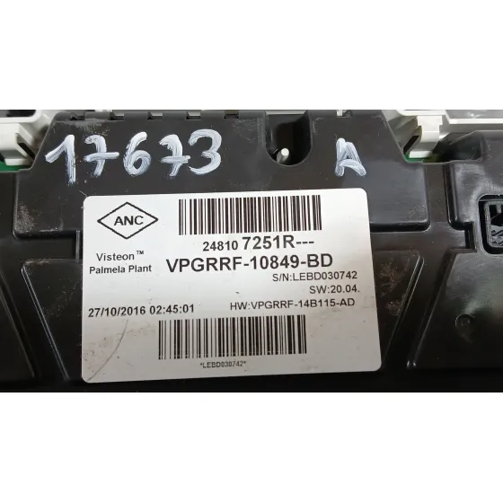 Cuadro Instrumentos para Renault Clio Iv (Bh_)