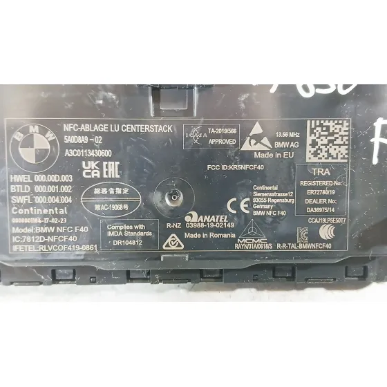 Cargador Inductivo para Bmw 1 (F40)