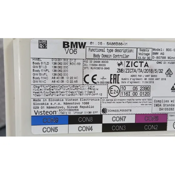 Caja Reles / Fusibles para Bmw 1 (F40)