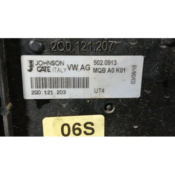 Electroventilador para Volkswagen Polo Vi (Aw1, Bz1, Ae1)