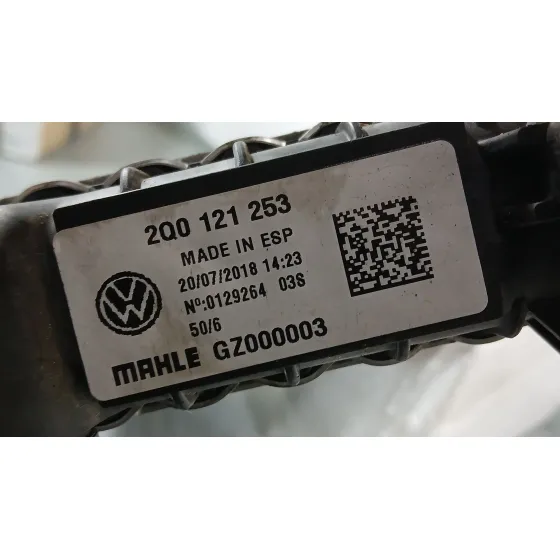 Radiador Agua para Volkswagen Polo Vi (Aw1, Bz1, Ae1)