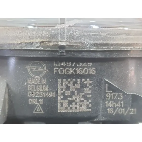 Faro Antiniebla Izquierdo para Opel Corsa F (P2Jo)