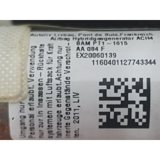 Airbag Cortina Delantero Izquierdo para Peugeot 508 I (8D_)