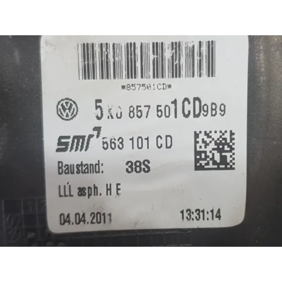 Retrovisor Izquierdo para Volkswagen Golf Vi (5K1)