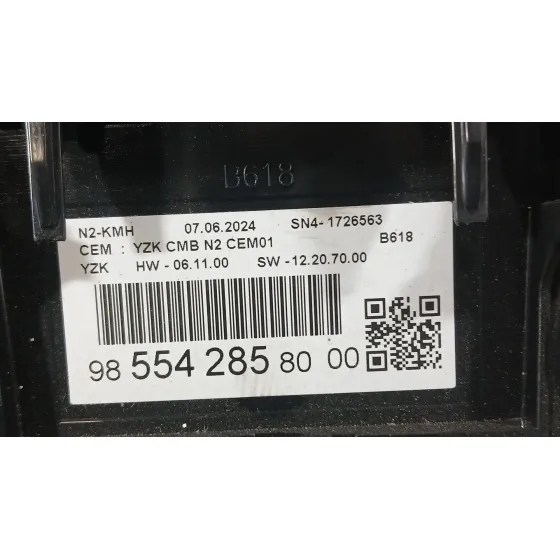Cuadro Instrumentos para Citroën C3 Iii (Sx)