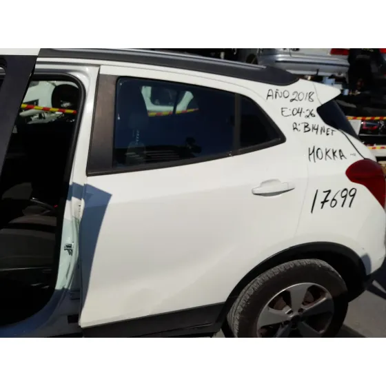 Puerta Trasera Izquierda para Opel Mokka / Mokka X (J13)