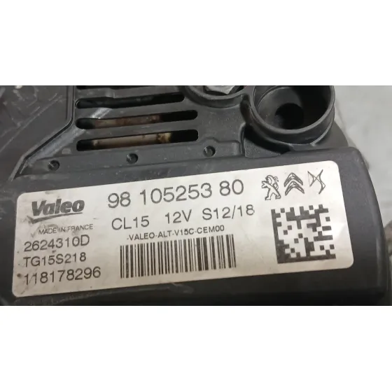 Alternador para Peugeot 2008 I (Cu_)