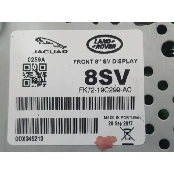 Sistema Navegacion Gps para Jaguar F-Pace (X761)