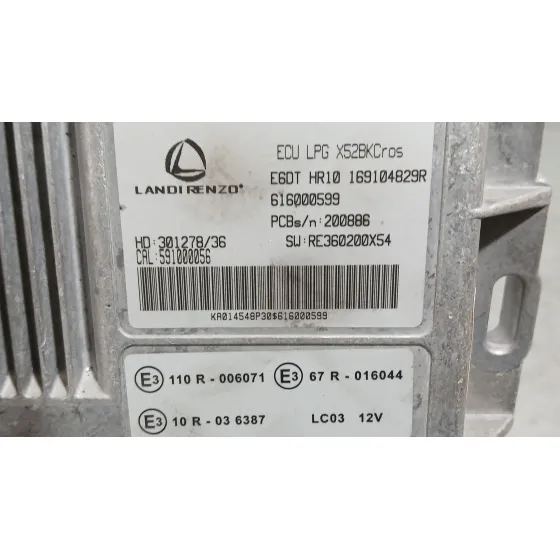 Centralita Glp para Dacia Sandero Ii (B8_)