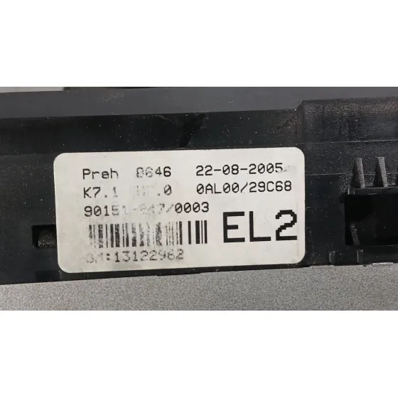 Mando Climatizador para Opel Astra H Gtc (A04)