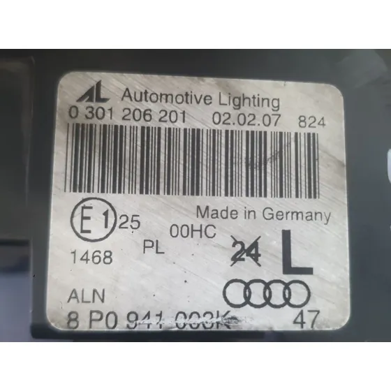 Faro Izquierdo para Audi A3 Sportback (8Pa)