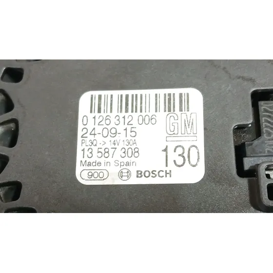 Alternador para Opel Astra K (B16)