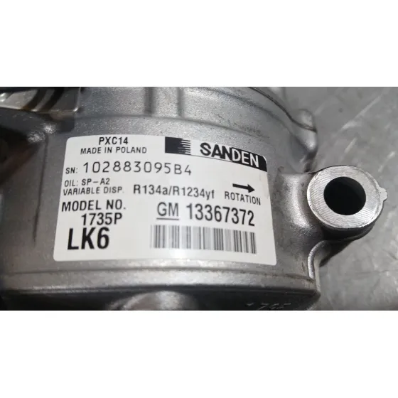 Compresor Aire Acondicionado para Opel Astra K (B16)