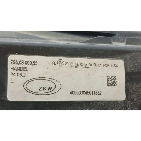 Faro Izquierdo para Opel Astra K (B16)