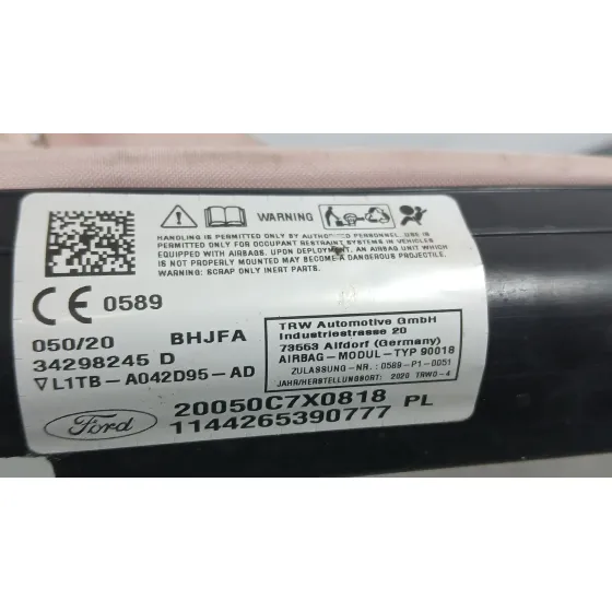 Airbag Cortina Delantero Izquierdo para Ford Puma (J2K, Cf7)