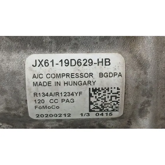 Compresor Aire Acondicionado para Ford Puma (J2K, Cf7)