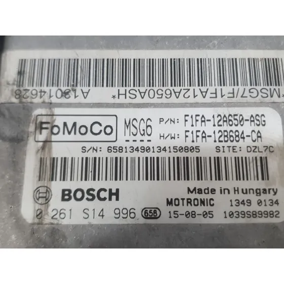 Centralita Motor Uce para Ford Focus Iii