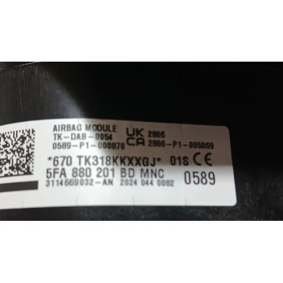 Airbag Delantero Izquierdo para Seat Ateca (Kh7, Khp)