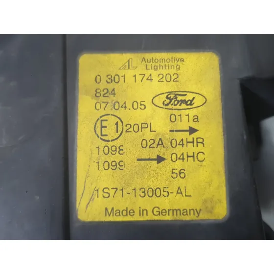 Faro Derecho para Ford Mondeo Iii (B5Y)