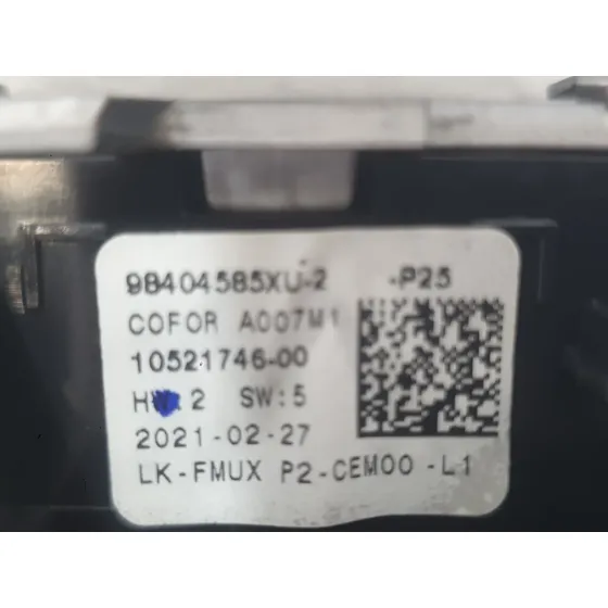 Mando Multifuncion para Peugeot 2008 Ii (Ud_, Us_, Uy_, Uj_, Ur_, Uc_)