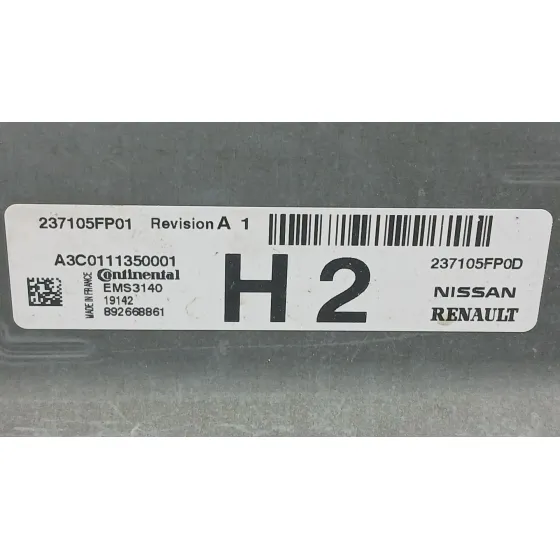 Centralita Motor Uce para Nissan Micra V (K14)