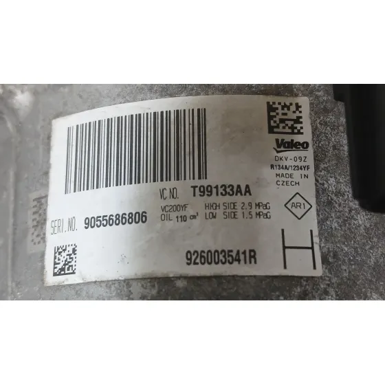 Compresor Aire Acondicionado para Nissan Micra V (K14)