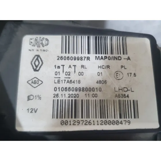 Faro Izquierdo para Renault Clio V (B7_)