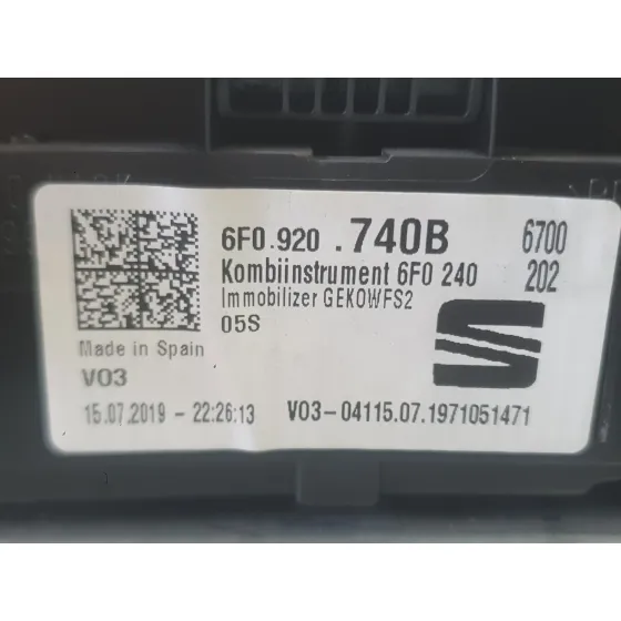 Cuadro Instrumentos para Seat Ibiza V (Kj1, Kjg)