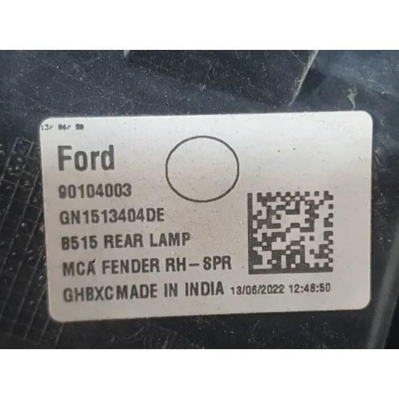 Piloto Trasero Derecho Exterior para Ford Ecosport