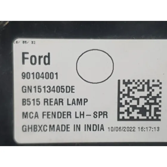 Piloto Trasero Izquierdo Exterior para Ford Ecosport