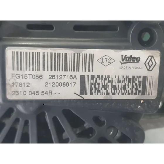 Alternador para Renault Scenic Iii (Jz0/1_)