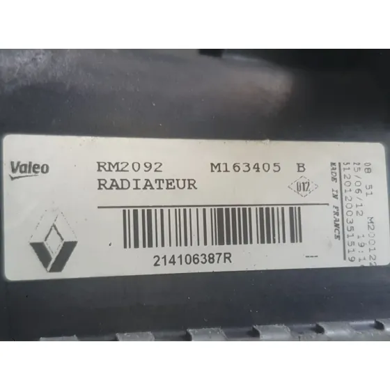 Radiador Agua para Renault Scenic Iii (Jz0/1_)