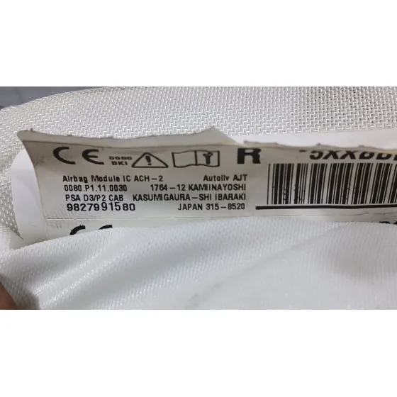 Airbag Cortina Delantero Derecho para Opel Corsa F (P2Jo)