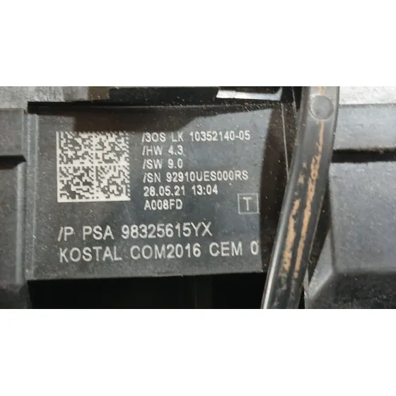 Mando Luces Y Limpia para Opel Corsa F (P2Jo)