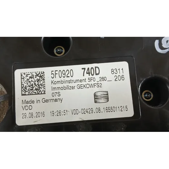Cuadro Instrumentos para Seat Leon St (5F8)