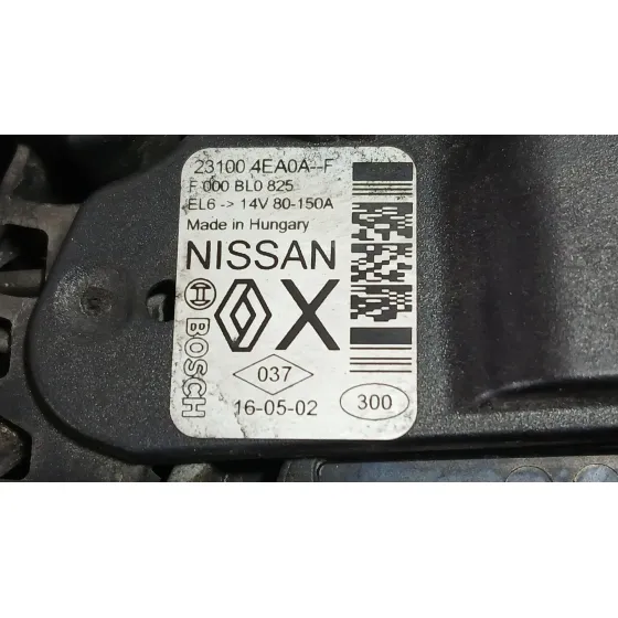 Alternador para Nissan Qashqai Ii (J11, J11_)