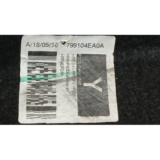 Bandeja Trasera para Nissan Qashqai Ii (J11, J11_)