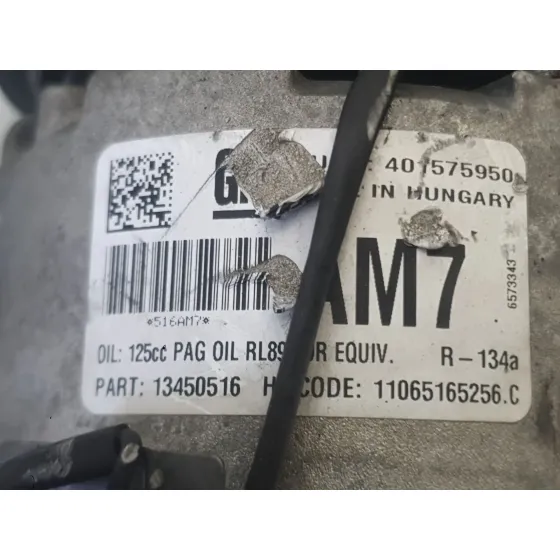 Compresor Aire Acondicionado para Opel Zafira Tourer C (P12)