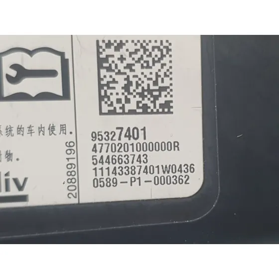Airbag Cortina Delantero Derecho para Opel Mokka / Mokka X (J13)