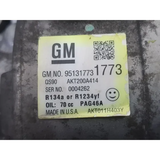 Compresor Aire Acondicionado para Opel Mokka / Mokka X (J13)