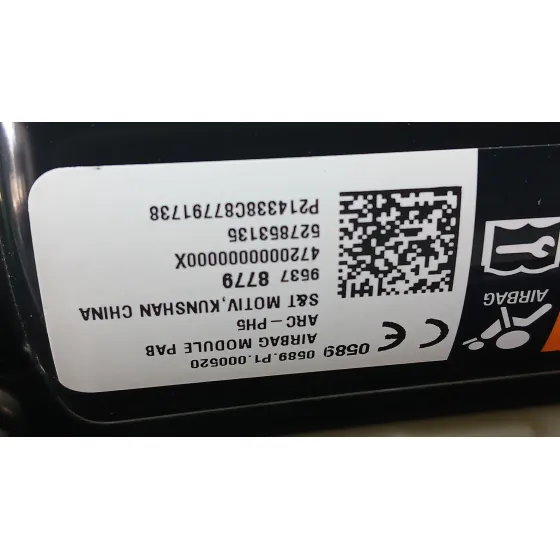 Kit Airbag para Opel Mokka / Mokka X (J13)