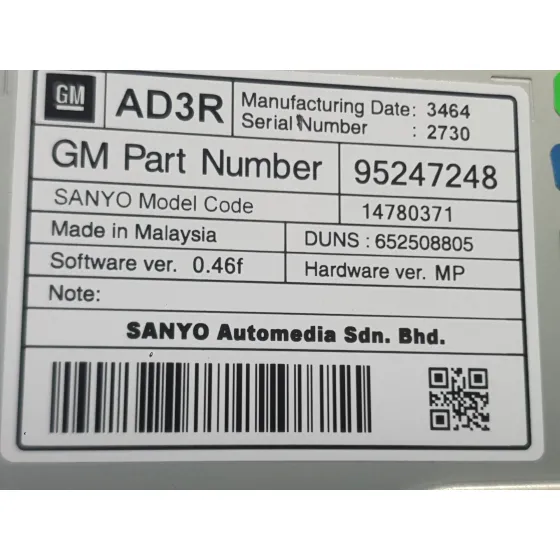 Sistema Navegacion Gps para Opel Mokka / Mokka X (J13)