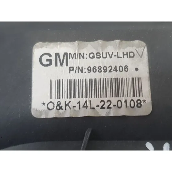 Potenciometro Pedal para Opel Mokka / Mokka X (J13)