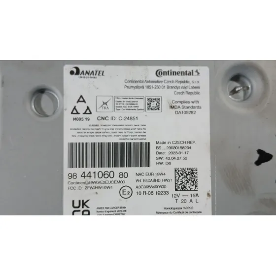 Sistema Audio / Radio para Opel Corsa F (P2Jo)