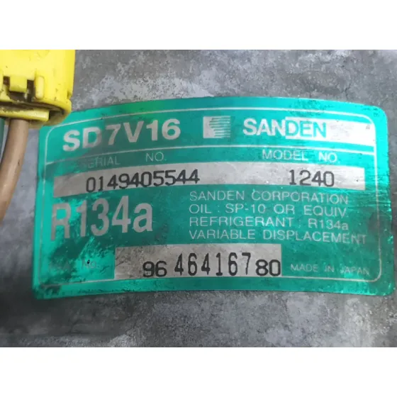 Compresor Aire Acondicionado para Citroën Xsara Picasso (N68)