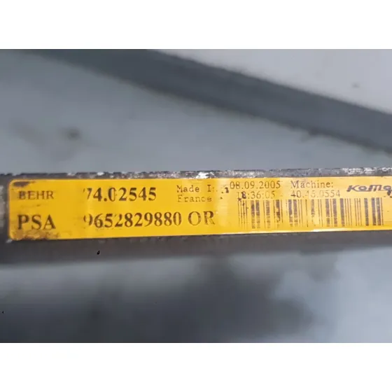 Condensador / Radiador Aire Acondicionado para Citroën Xsara Picasso (N68)