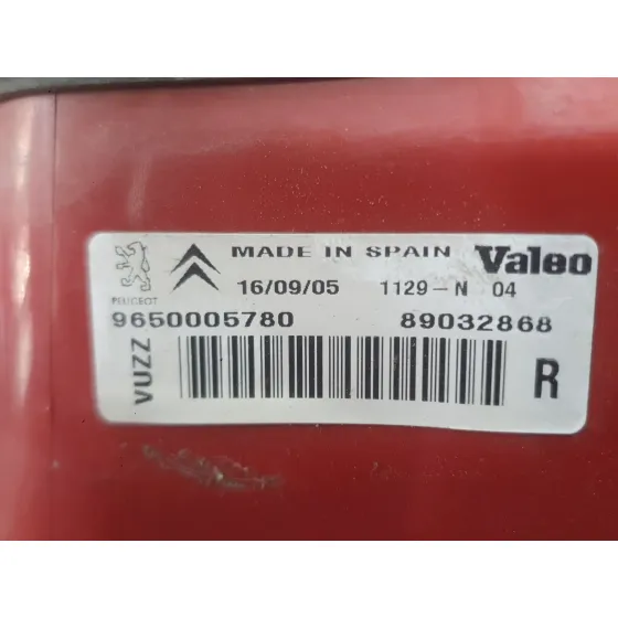 Piloto Trasero Derecho para Citroën Xsara Picasso (N68)