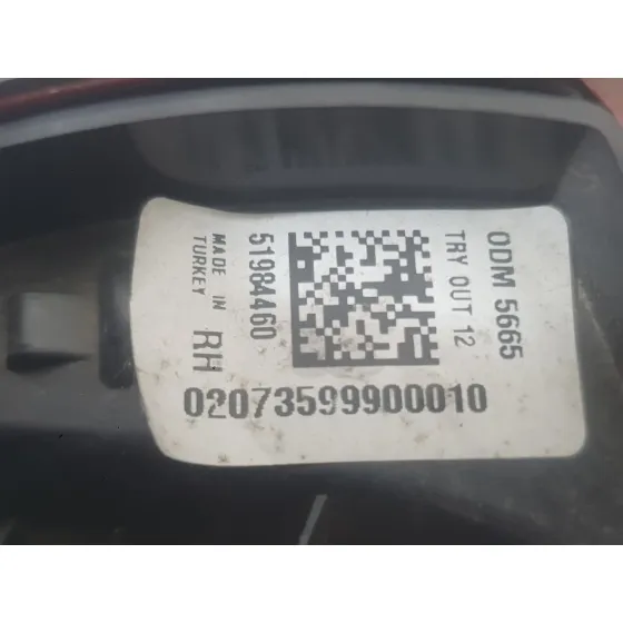 Piloto Trasero Derecho Interior para Fiat Tipo Sedan (356_, 357_)
