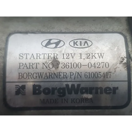Motor Arranque para Kia Stonic (Yb)